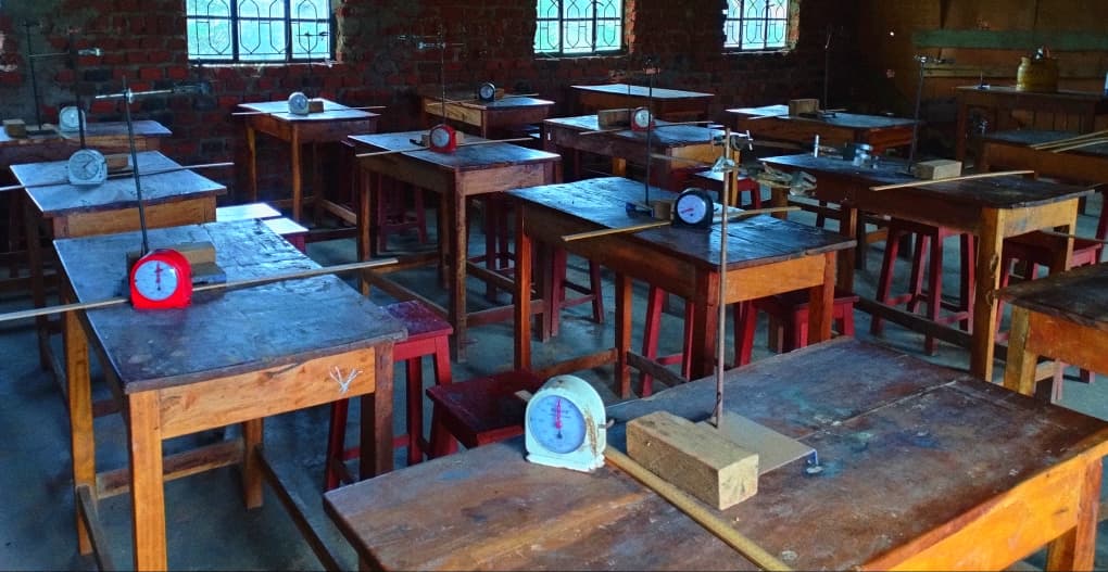 Students in class